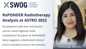 RxPONDER Radiotherapy Analysis at ASTRO 2022