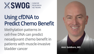 Using cfDNA to predict bladder cancer chemo benefit