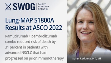 Lung-MAP S1800A results at ASCO 2022