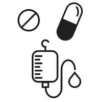 tablet, capsule, IV bag